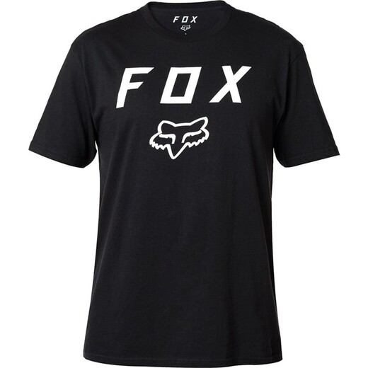 Футболка Fox Legacy Moth SS Tee Взрослый, M, черный, 2020 (24578-001-M) pitbikemarket.ru