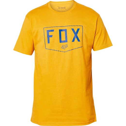 Футболка Fox Shield SS Premium Tee Взрослый, S, желтый, 2020 (24429-440-S) pitbikemarket.ru