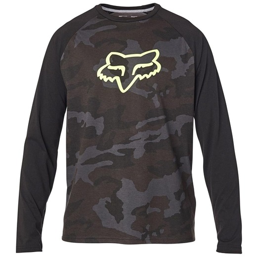 Футболка Fox Tournament LS Tech Tee Взрослый, S, камуфляж, 2020 (24764-247-S) pitbikemarket.ru