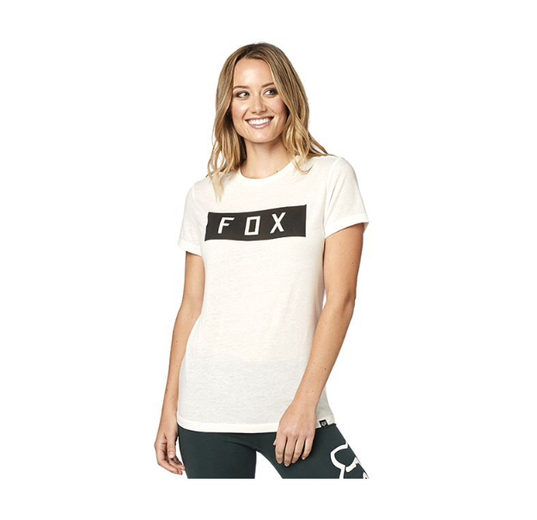 Футболка женская Fox Solo SS Tee Женский, S, белый, 2020 (23561-575-S) pitbikemarket.ru