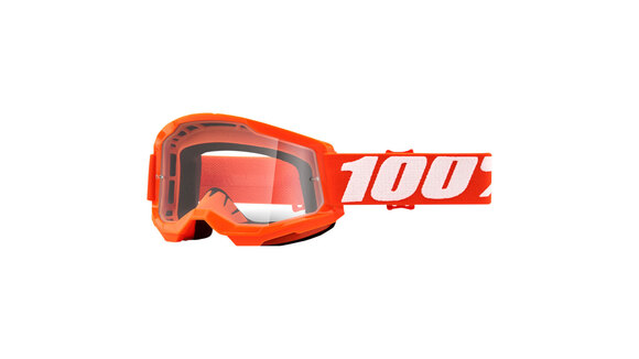 Очки 100% Strata 2 Goggle Orange / Clear Lens (50027-00005) pitbikemarket.ru