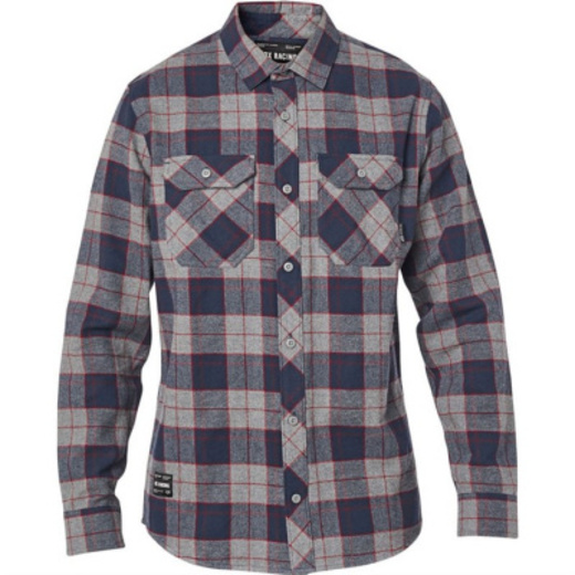 Рубашка Fox Traildust 2.0 Flannel Graphite, M, 2020 (23826-185-M) pitbikemarket.ru