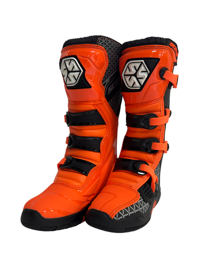 Мотоботы Scoyco MBM009 оранжевые 46 pitbikemarket.ru