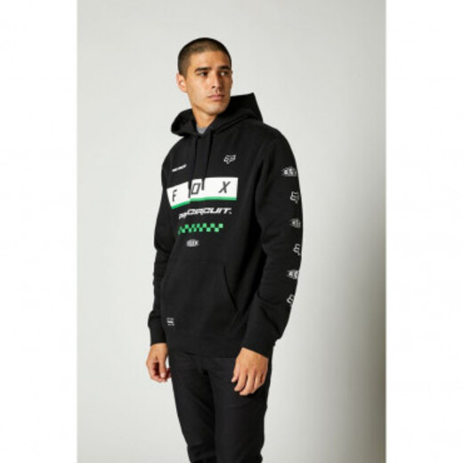 Толстовка Fox Pro Circuit Po Fleece Black, M, 2021 (26934-001-M) pitbikemarket.ru