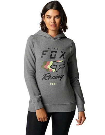 Толстовка женская Fox Checkpoint Po Fleece Graphite, XS, 2020 (25693-185-XS) pitbikemarket.ru