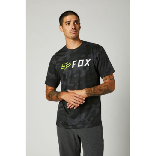 Футболка Fox Apex Camo SS Tech Tee Black Camo, XL, 2021 (27924-247-XL) pitbikemarket.ru