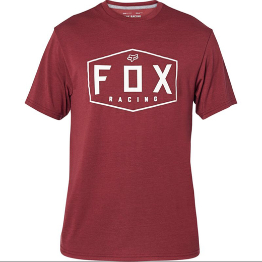 Футболка Fox Crest SS Tech Tee Cranberry, XL, 2020 (25993-527-XL) pitbikemarket.ru