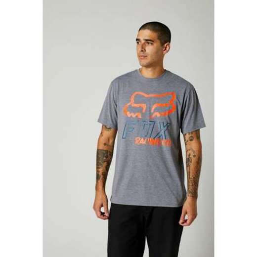 Футболка Fox Hightail SS Tech Tee Heather Graphite, XL, 2021 (26973-185-XL) pitbikemarket.ru