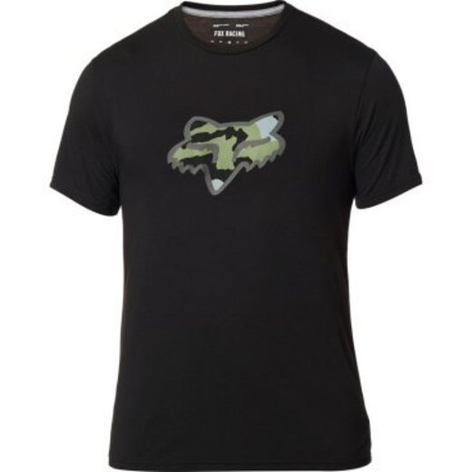 Футболка Fox Predator SS Tech Tee Black, L, 2020 (24462-001-L) pitbikemarket.ru