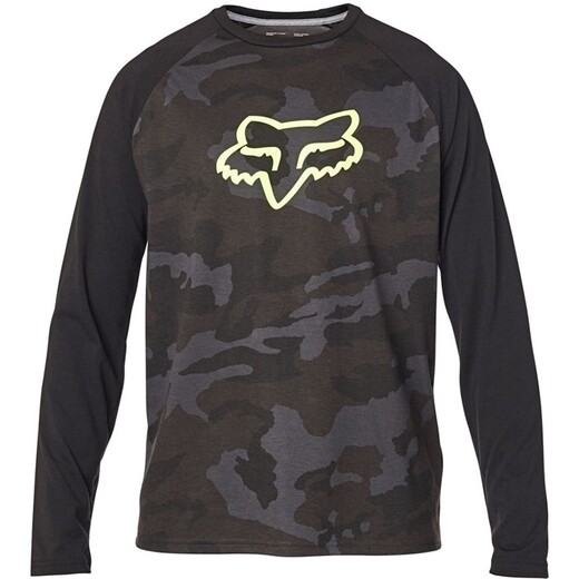Футболка Fox Tournament LS Tech Tee Black Camo, XXL, 2020 (24764-247-2X) pitbikemarket.ru