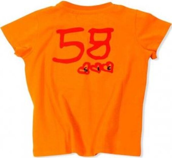 Футболка дет. T-SHIRT SIC BY MART KID ОРАНЖ JXL pitbikemarket.ru