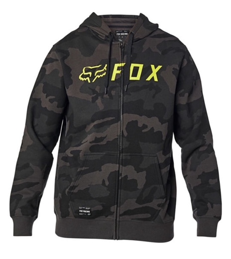 Толстовка Fox Apex Zip Fleece Black Camo XL (26519-247-XL) pitbikemarket.ru