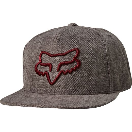 Бейсболка Fox Instill Snapback Hat Взрослый, OS, красный, 2020 (21999-054-OS) pitbikemarket.ru