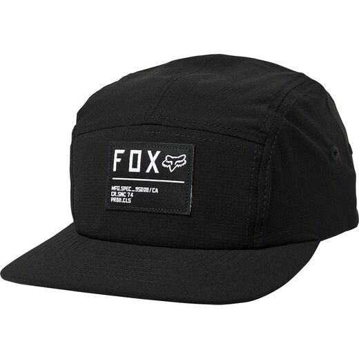 Бейсболка Fox Non Stop 5 Panel Hat Взрослый, OS, черный, 2020 (25202-019-OS) pitbikemarket.ru