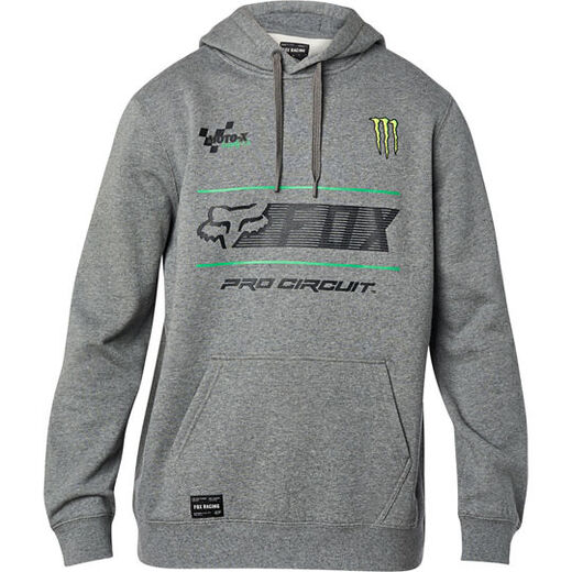 Толстовка Fox Pro Circuit Po Fleece Heather Graphite M (26443-185-M) pitbikemarket.ru