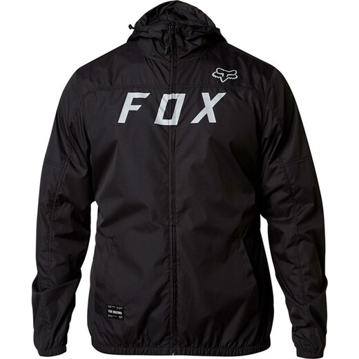 Куртка Fox Moth Windbreaker Взрослый, M, черный, 2020 (24423-014-M) pitbikemarket.ru