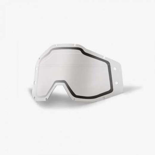 Линза 100% Accuri Forecast Lens Sonic Bumps w/mud Visor Clear (51121-510-02) pitbikemarket.ru