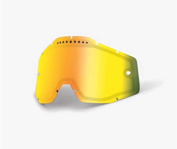 Линза 100% RC2/AC2/ST2 Replacement Lens Vented Dual Pane Mirror Gold (51008-659-01) pitbikemarket.ru